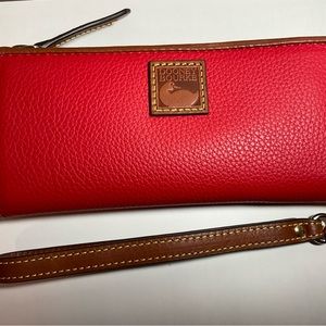 Dooney & Burke Zip Clutch Wristlet